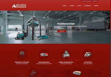Webseite Atlanta Deutschland