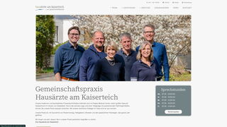 Homepage Hausarztpraxis am Kaiserteich