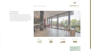 Homepage Architekturbüro Herrmann Plus