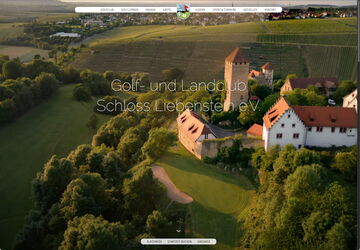 Webseite Golfclub Liebenstein